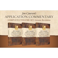 Jon Courson's Application Commentary, Genesis--Revelation, 3 Volumes