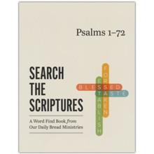 Psalms 1-72: A Word Find Book from Our Daily Bread Ministries