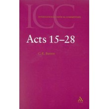 Acts 15-28: International Critical Commentary [ICC]