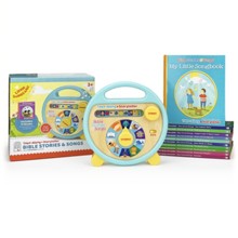 Bible Stories and Songs: Portable Electronic Player with 11 Books