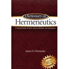 Dictionary of Hermeneutics--Book and CD-ROM