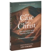 NIV Case for Christ Pocket-Size New Testament with Psalms and Proverbs, Comfort Print