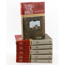 Thru the Bible Commentary Set with Index, 6 Volumes
