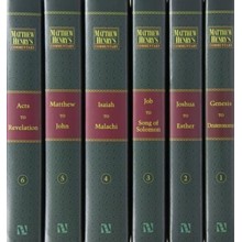 Matthew Henry's Commentary on the Whole Bible, 6 Volumes