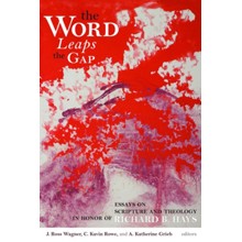 Word Leaps the Gap: Essays on Scripture and Theology in Honor of Richard B. Hays