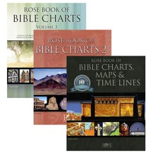 Rose Book of Bible Maps, Charts, & Time Lines Set - Volumes 1-3