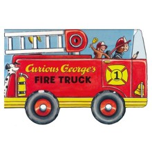 Curious George's Fire Truck (mini movers shaped board books)