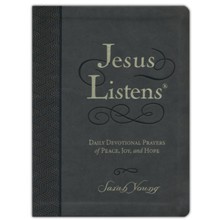 Jesus Listens, Large Print Edition: Daily Devotional Prayers of Peace, Joy, and Hope (A 365-Day Devotional)