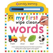 Priddy Learning: My First Wipe Clean Words