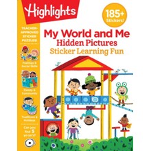 Preschool My World and Me Sticker Learning Fun