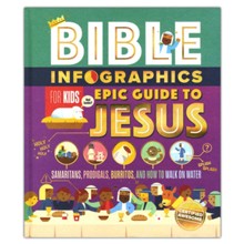 Bible Infographics for Kids Epic Guide to Jesus: Samaritans, Prodigals, Burritos, and How to Walk on Water