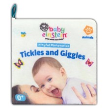 Baby Einstein Playful Discoveries: (Infant Activity) Cloth Book - Tickles and Giggles