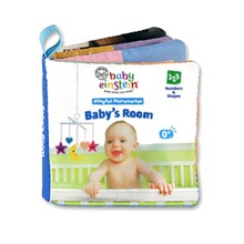 Baby Einstein Playful Discoveries: (Infant Activity) Cloth Book - Baby's Room